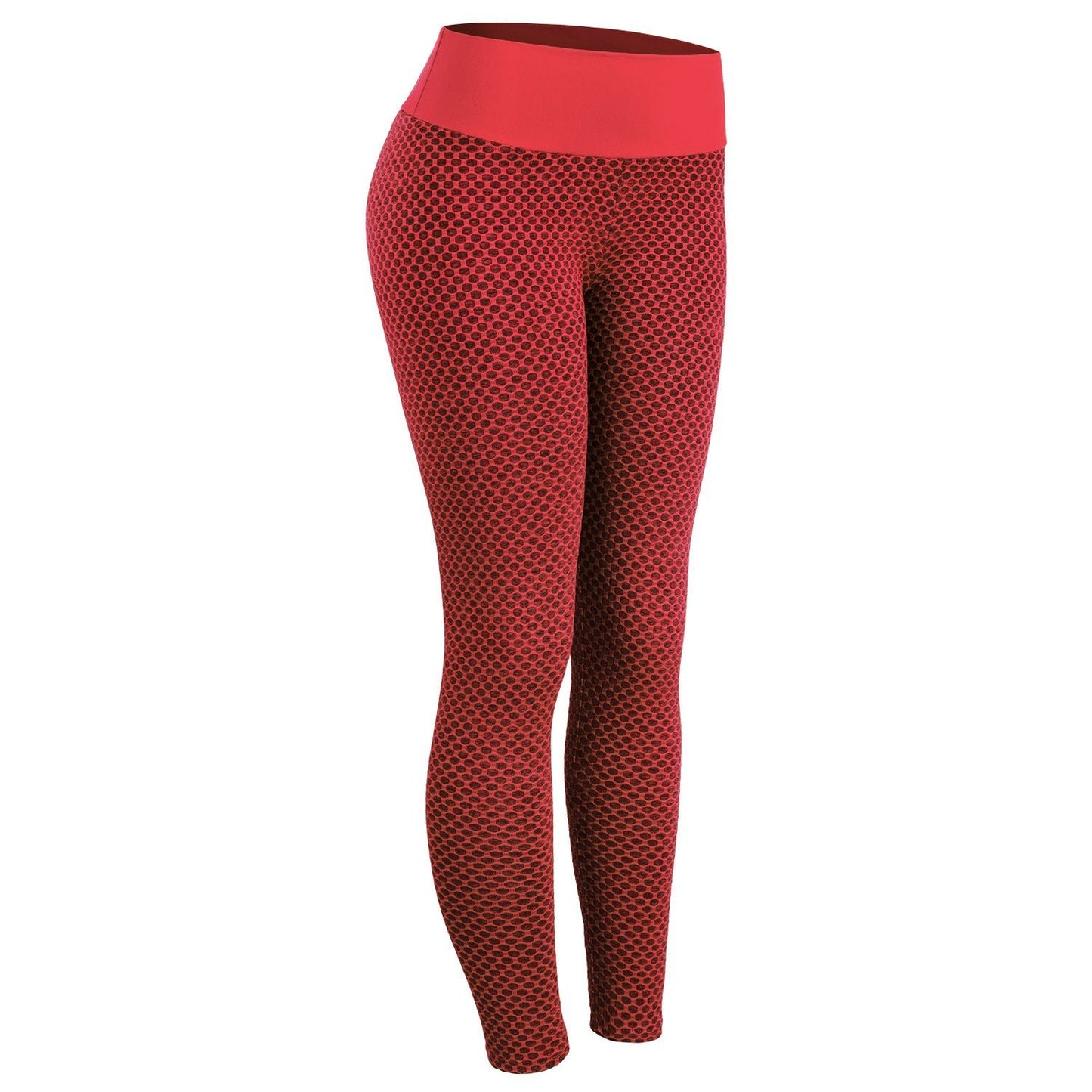 Leggings à carreaux, pantalons de yoga pour femmes, taille haute sans couture, respirants pour la salle de sport. - Ivory Deals Market