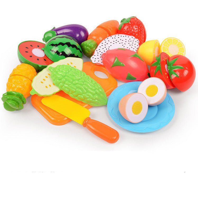 Légumes Et Fruits Enfants Cuisine Jouet Ensemble - Ivory Deals Market