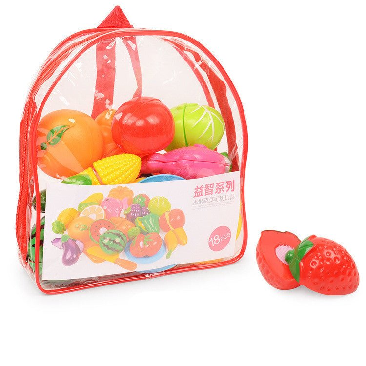 Légumes Et Fruits Enfants Cuisine Jouet Ensemble - Ivory Deals Market