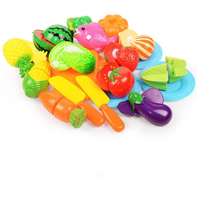 Légumes Et Fruits Enfants Cuisine Jouet Ensemble - Ivory Deals Market