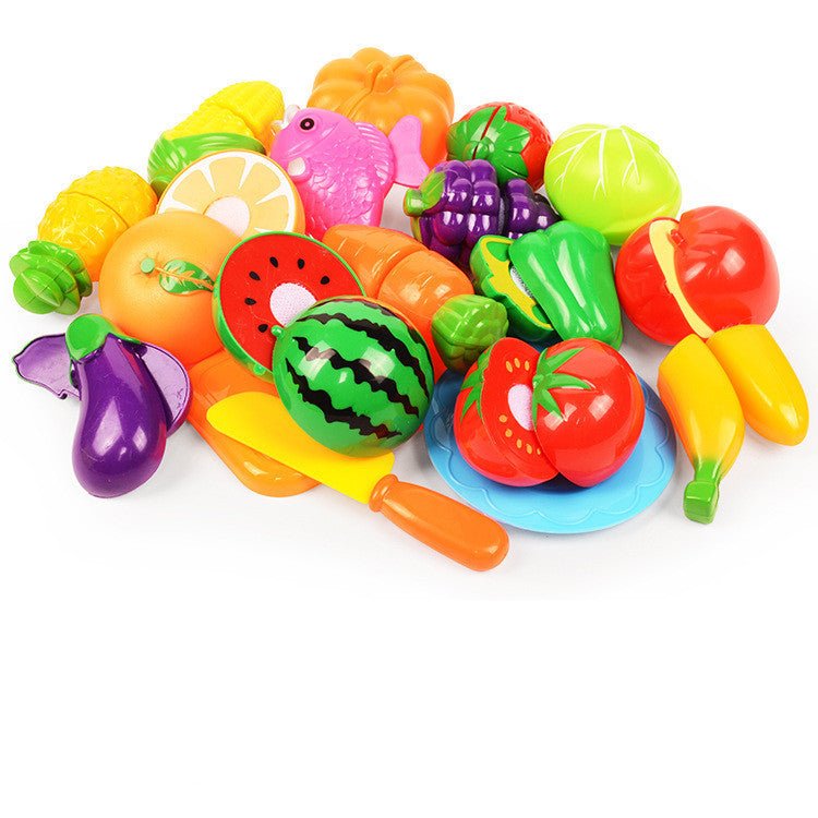 Légumes Et Fruits Enfants Cuisine Jouet Ensemble - Ivory Deals Market