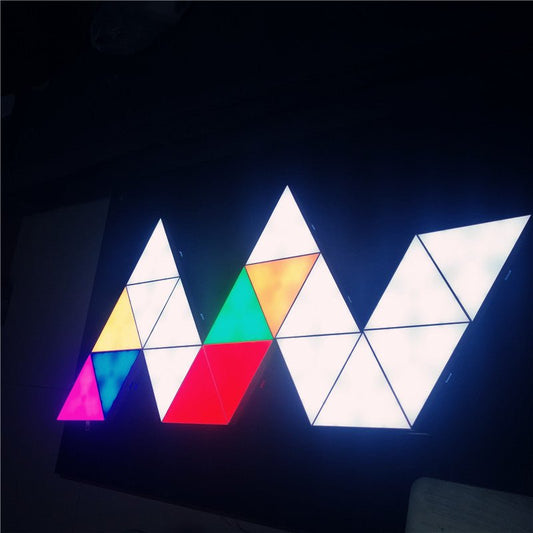 Livraison Épissage Triangle Modulaire Lumières Triangle Modulaire Lumières Led Lumières Décoratives - Ivory Deals Market