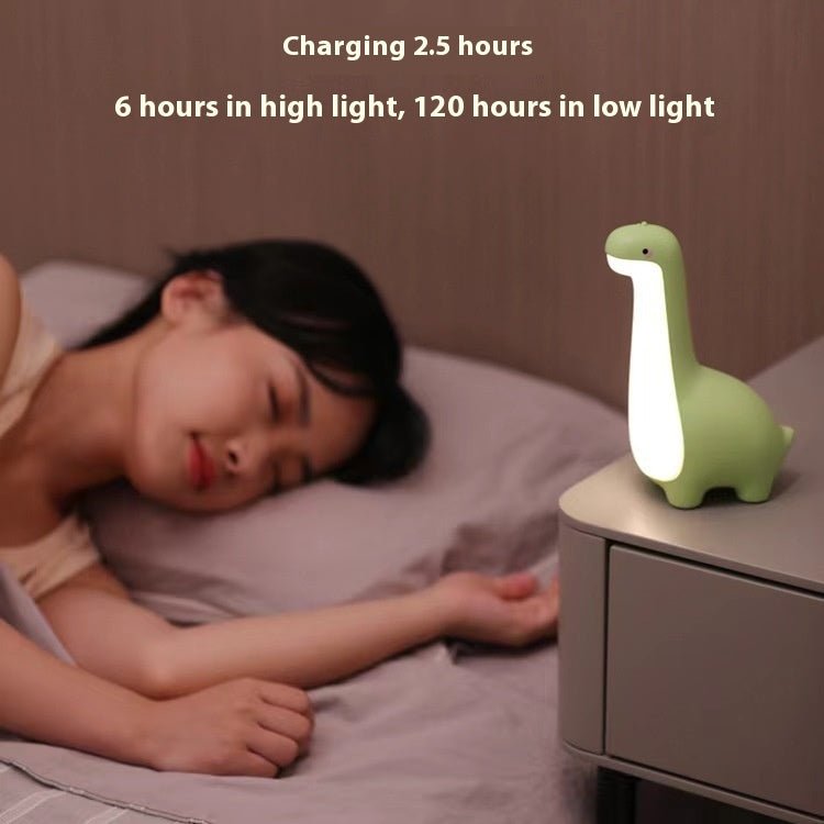 Lumière de nuit de dinosaure, mignons de lumière de nuit pour enfants | protection des yeux de chevet | lampe de chronométrage de chevet | décoration de salle de chargement USB | cadeau pour enfants - Ivory Deals Market