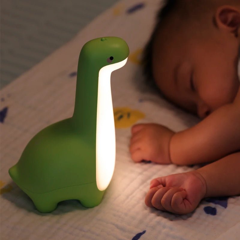 Lumière de nuit de dinosaure, mignons de lumière de nuit pour enfants | protection des yeux de chevet | lampe de chronométrage de chevet | décoration de salle de chargement USB | cadeau pour enfants - Ivory Deals Market