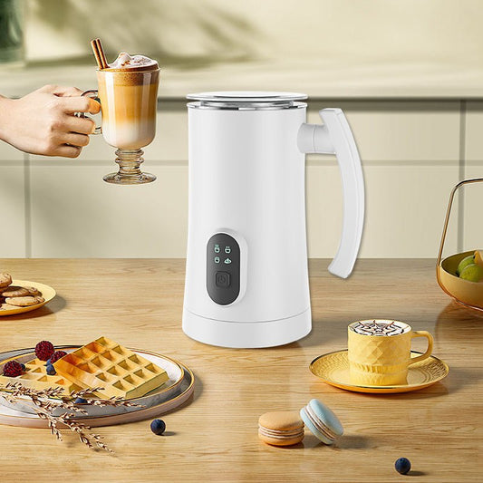 Machine à fouetter le lait chaud et froid en acier inoxydable automatique pour la maison - accessoire de cuisine. - Ivory Deals Market