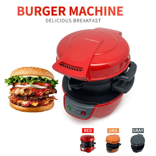 Machine à petit - déjeuner pour la maison avec grille - pain pour sandwichs hamburgers et cuiseur à œufs Machine à sandwichs au pain et gaufrier - Ivory Deals Market