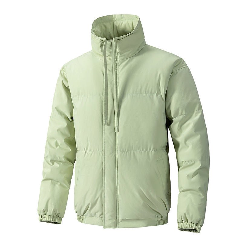 Manteau épais d'hiver à col montant pour hommes - Ivory Deals Market