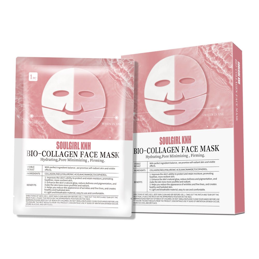 Masque glacé soluble blanc à transparent masque fendu de collagène - Ivory Deals Market