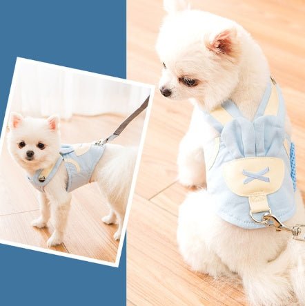 Mignon Animal Chien Harnais Laisse Set - Ivory Deals Market