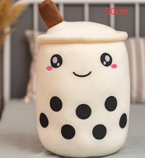 Mignon Fruit Boisson Peluche Rembourré Doux Fraise Lait Thé Peluche Boba Tasse Jouet Coussin Thé aux Perles Cadeau pour Enfants - Ivory Deals Market