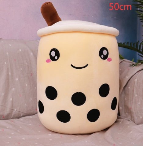 Mignon Fruit Boisson Peluche Rembourré Doux Fraise Lait Thé Peluche Boba Tasse Jouet Coussin Thé aux Perles Cadeau pour Enfants - Ivory Deals Market