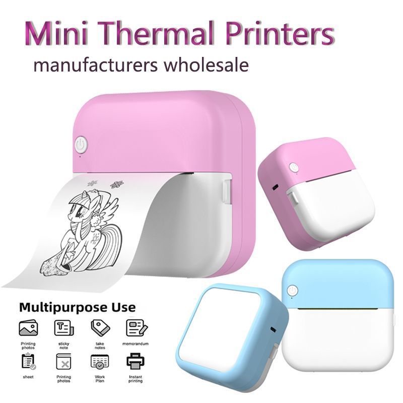 Mini imprimante d'étiquettes thermique pour étudiant - Ivory Deals Market